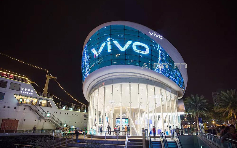 VIVO Lab旗艦店酷炫<a href=http://www.12580178.com/toumingping/ target=_blank class=infotextkey>透明屏</a>效果